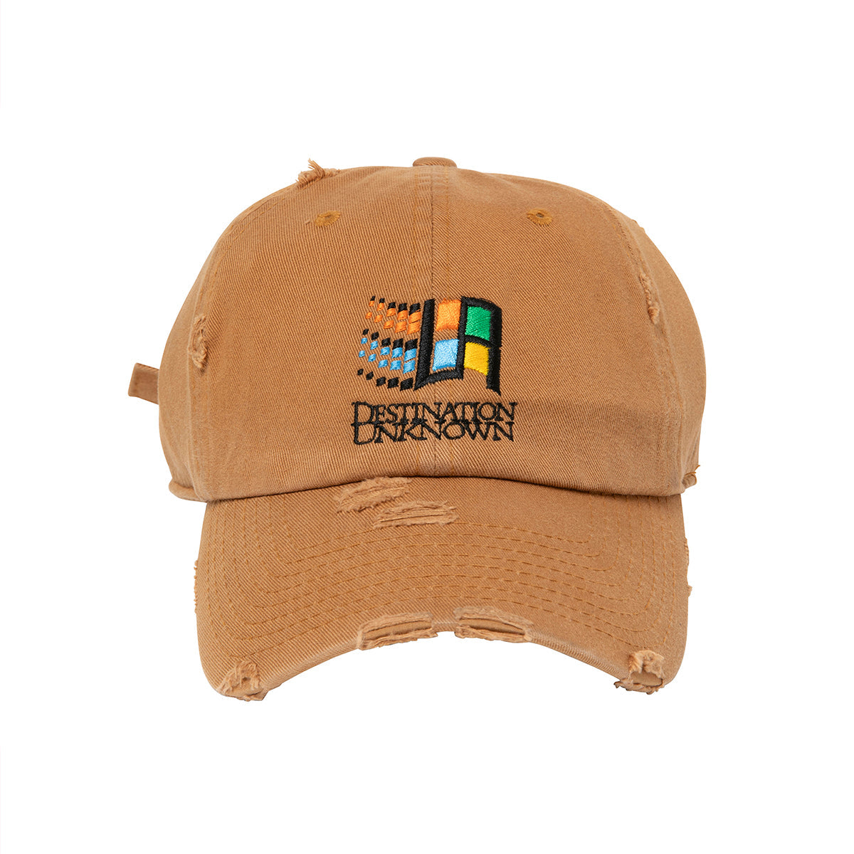 Liberaiders OS LOGO DAMAGED CAP リベレイダース OSロゴ ダメージドキャップ 739032603【メンズ 6パネルキャップ グラフィック 刺繍 ワッペン 26FW】