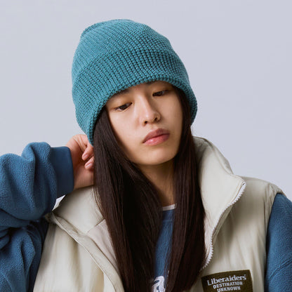 Liberaiders 3WAY BEANIE リベレイダース スリーウェイ ビーニー 739042603【メンズ ビーニー サーマル編み 天竺編み ニット帽 帽子 26FW】