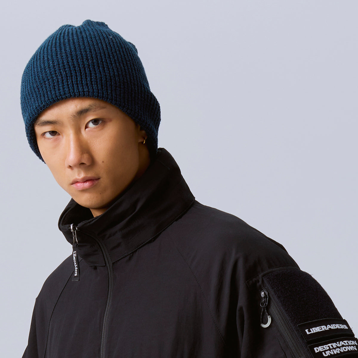 Liberaiders 3WAY BEANIE リベレイダース スリーウェイ ビーニー 739042603【メンズ ビーニー サーマル編み 天竺編み ニット帽 帽子 26FW】