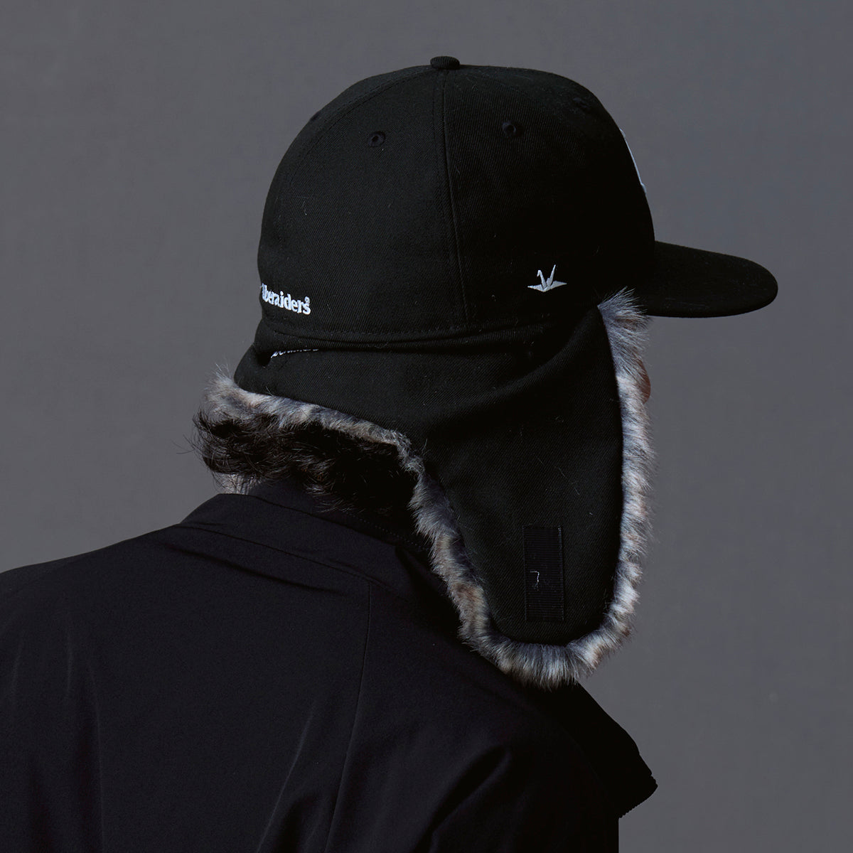 Liberaiders 59FIFTY DOG EAR CAP リベレイダース 59FIFTY ドッグイヤー キャップ 739052603-BLK【メンズ アウトドア スポーツ カジュアル デイリーユース 防寒性 26FW】