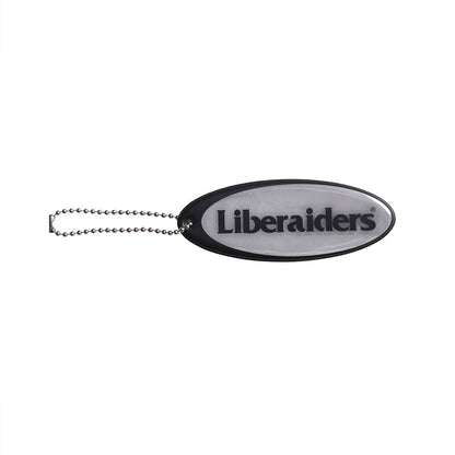 Liberaiders OVAL REFLECTOR KEYCHAIN  リベレイダース オーバル リフレクター キーチェーン 739102603【メンズ キーホルダー ロゴ アクセサリー 26FW】