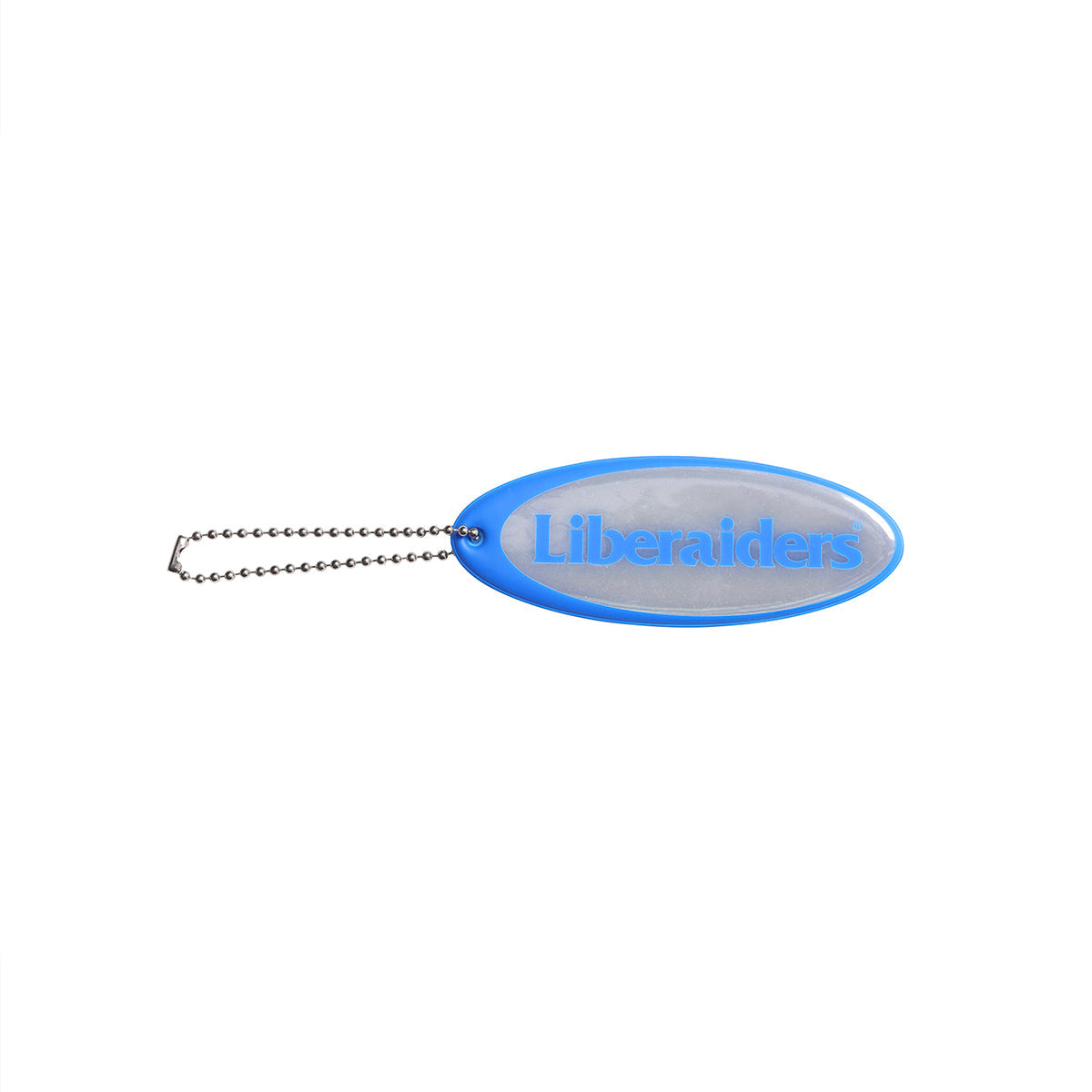 Liberaiders OVAL REFLECTOR KEYCHAIN  リベレイダース オーバル リフレクター キーチェーン 739102603【メンズ キーホルダー ロゴ アクセサリー 26FW】