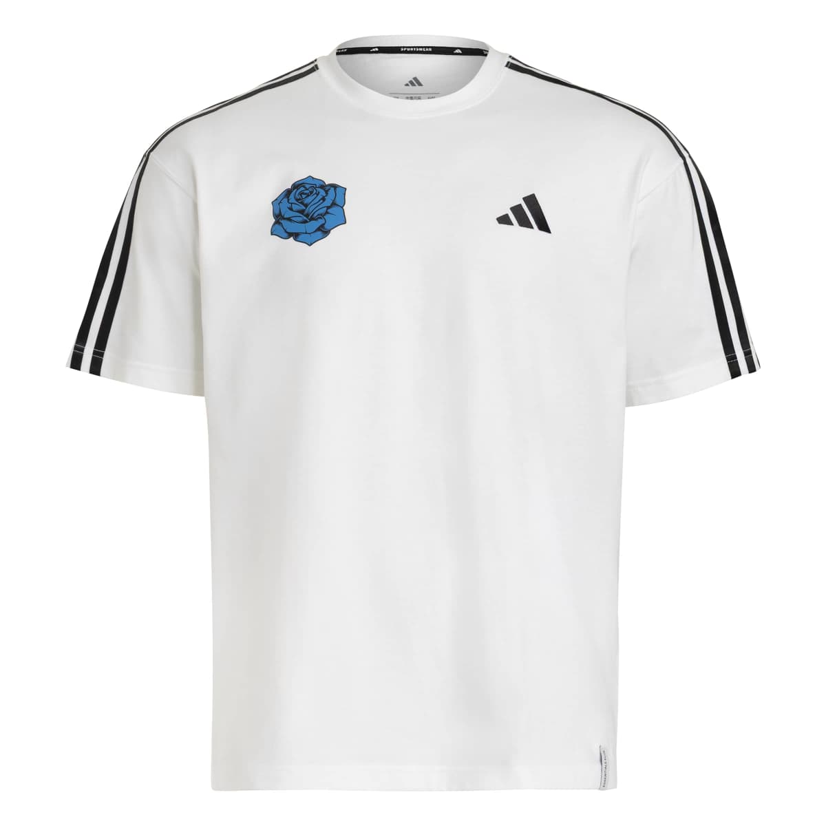 adidas Three Stripes Short Sleeve T-Shirt Ado アディダス スリーストライプス 半袖Tシャツ Ado KN0554【レディース コラボT スポーツウェア 半袖Tシャツ ヘビーウェイト 26FW】