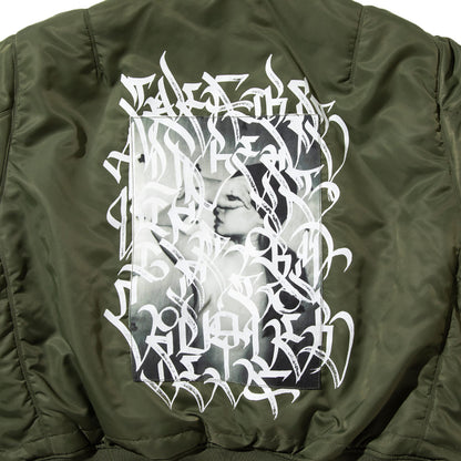 坩堝 Reversible MA-1 JACKET (RUTSUBO×JOHN125) RUTSUBO リバーシブル エムエーワン ジャケット R26FA-JOHN-JK【メンズ ジャケット リバーシブル フライトジャケット ミリタリージャケット ブルゾン 26FW】