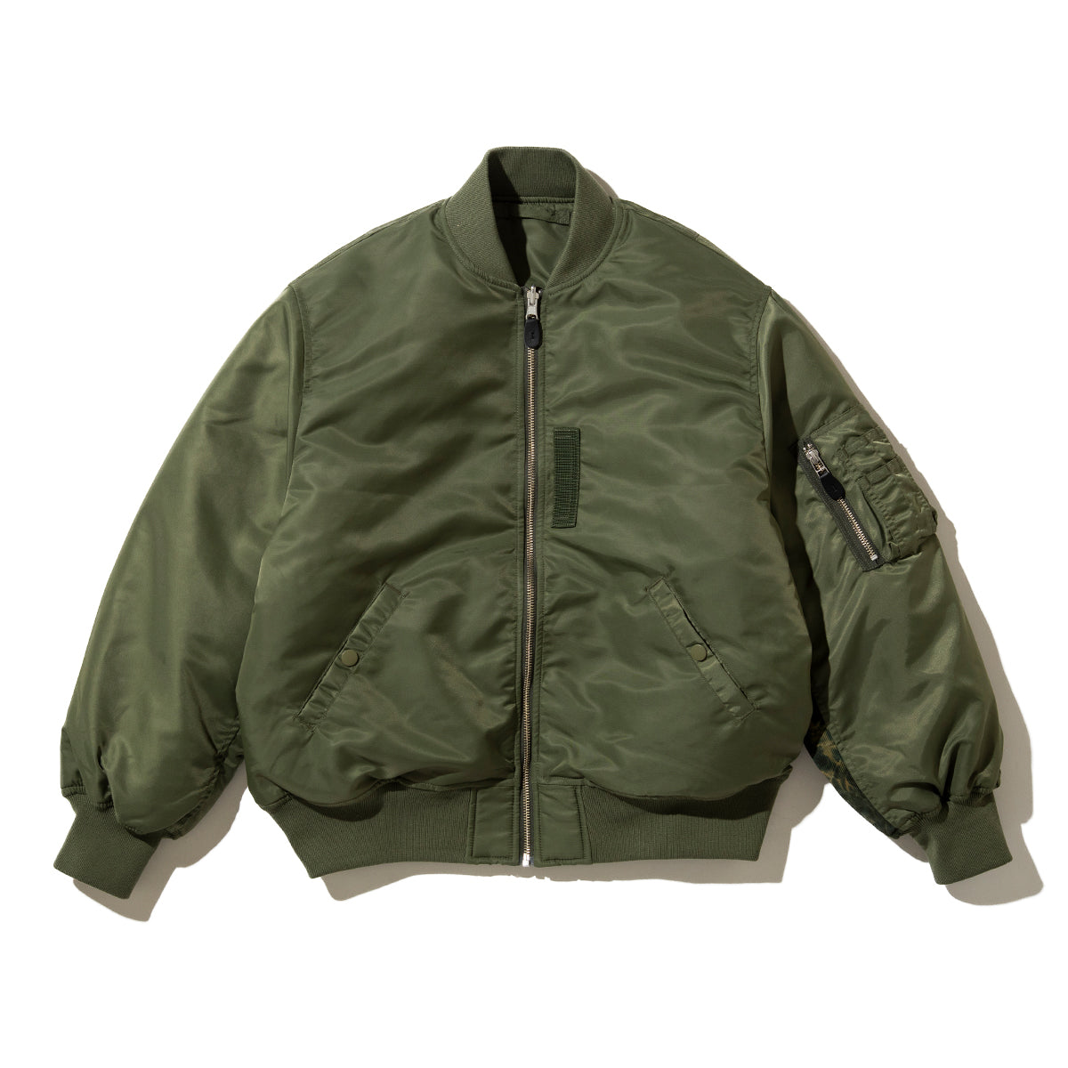 坩堝 Reversible MA-1 JACKET (RUTSUBO×JOHN125) RUTSUBO リバーシブル エムエーワン ジャケット R26FA-JOHN-JK【メンズ ジャケット リバーシブル フライトジャケット ミリタリージャケット ブルゾン 26FW】