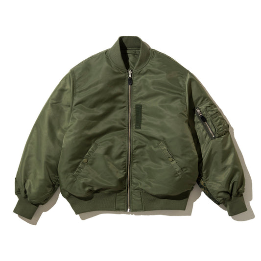 坩堝 Reversible MA-1 JACKET (RUTSUBO×JOHN125) RUTSUBO リバーシブル エムエーワン ジャケット R26FA-JOHN-JK【メンズ ジャケット リバーシブル フライトジャケット ミリタリージャケット ブルゾン 26FW】