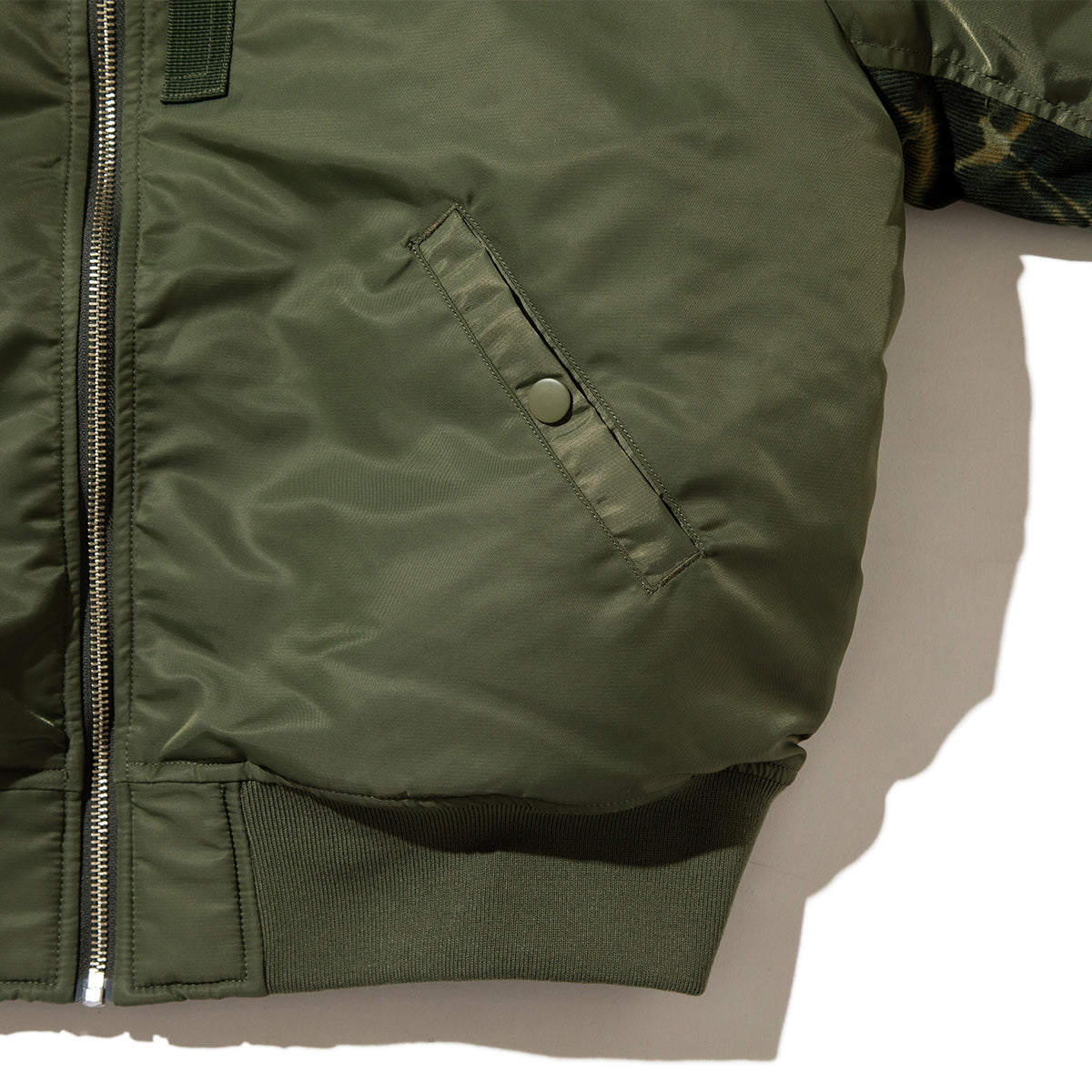 坩堝 Reversible MA-1 JACKET (RUTSUBO×JOHN125) RUTSUBO リバーシブル エムエーワン ジャケット R26FA-JOHN-JK【メンズ ジャケット リバーシブル フライトジャケット ミリタリージャケット ブルゾン 26FW】