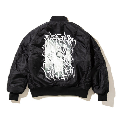 坩堝 Reversible MA-1 JACKET (RUTSUBO×JOHN125) RUTSUBO リバーシブル エムエーワン ジャケット R26FA-JOHN-JK【メンズ ジャケット リバーシブル フライトジャケット ミリタリージャケット ブルゾン 26FW】