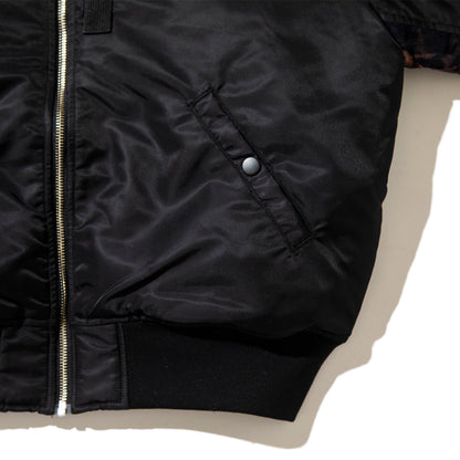 坩堝 Reversible MA-1 JACKET (RUTSUBO×JOHN125) RUTSUBO リバーシブル エムエーワン ジャケット R26FA-JOHN-JK【メンズ ジャケット リバーシブル フライトジャケット ミリタリージャケット ブルゾン 26FW】