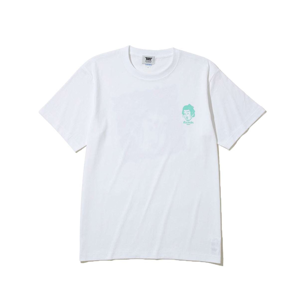 坩堝 BU-TARE TEE (RUTSUBO×YU SUDA） RUTSUBO ブータレ ティー R26FA-SUDA-TS1【メンズ 半袖Tシャツ グラフィックデザイン ポイントロゴ コットンボディ 26FW】