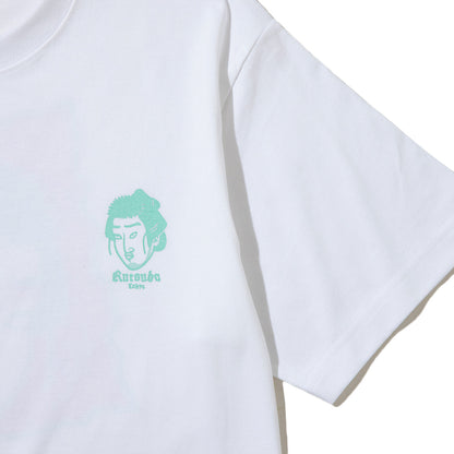 坩堝 BU-TARE TEE (RUTSUBO×YU SUDA） RUTSUBO ブータレ ティー R26FA-SUDA-TS1【メンズ 半袖Tシャツ グラフィックデザイン ポイントロゴ コットンボディ 26FW】