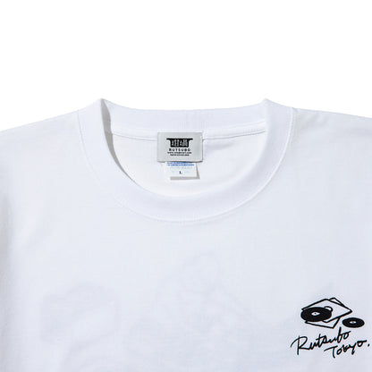 坩堝 OLD SKOOL 皿回 TEE (RUTSUBO×YU SUDA） RUTSUBO オールドスクール 皿回 ティー R26FA-SUDA-TS2【メンズ 半袖Tシャツ グラフィックデザイン ストリート コットンボディ 26FW】