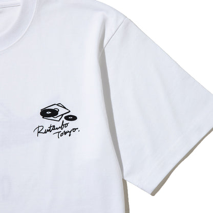 坩堝 OLD SKOOL 皿回 TEE (RUTSUBO×YU SUDA） RUTSUBO オールドスクール 皿回 ティー R26FA-SUDA-TS2【メンズ 半袖Tシャツ グラフィックデザイン ストリート コットンボディ 26FW】