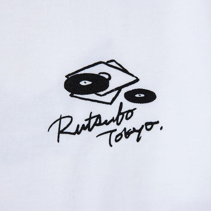坩堝 OLD SKOOL 皿回 TEE (RUTSUBO×YU SUDA） RUTSUBO オールドスクール 皿回 ティー R26FA-SUDA-TS2【メンズ 半袖Tシャツ グラフィックデザイン ストリート コットンボディ 26FW】