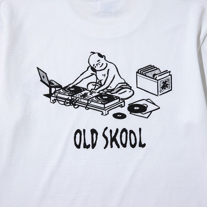 坩堝 OLD SKOOL 皿回 TEE (RUTSUBO×YU SUDA） RUTSUBO オールドスクール 皿回 ティー R26FA-SUDA-TS2【メンズ 半袖Tシャツ グラフィックデザイン ストリート コットンボディ 26FW】