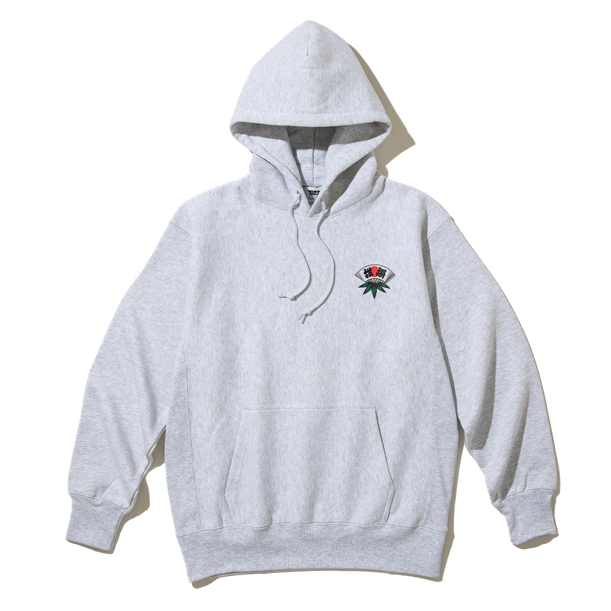 坩堝 KUMADE PULLOVER HOODIE (RUTSUBO×画工遊鷹） RUTSUBO クマデ プルオーバー フーディー R26FA-YUTAKA-PF1【メンズ フード付きパーカー グラフィック ヘビーウェイトスウェット 12oz 26FW】