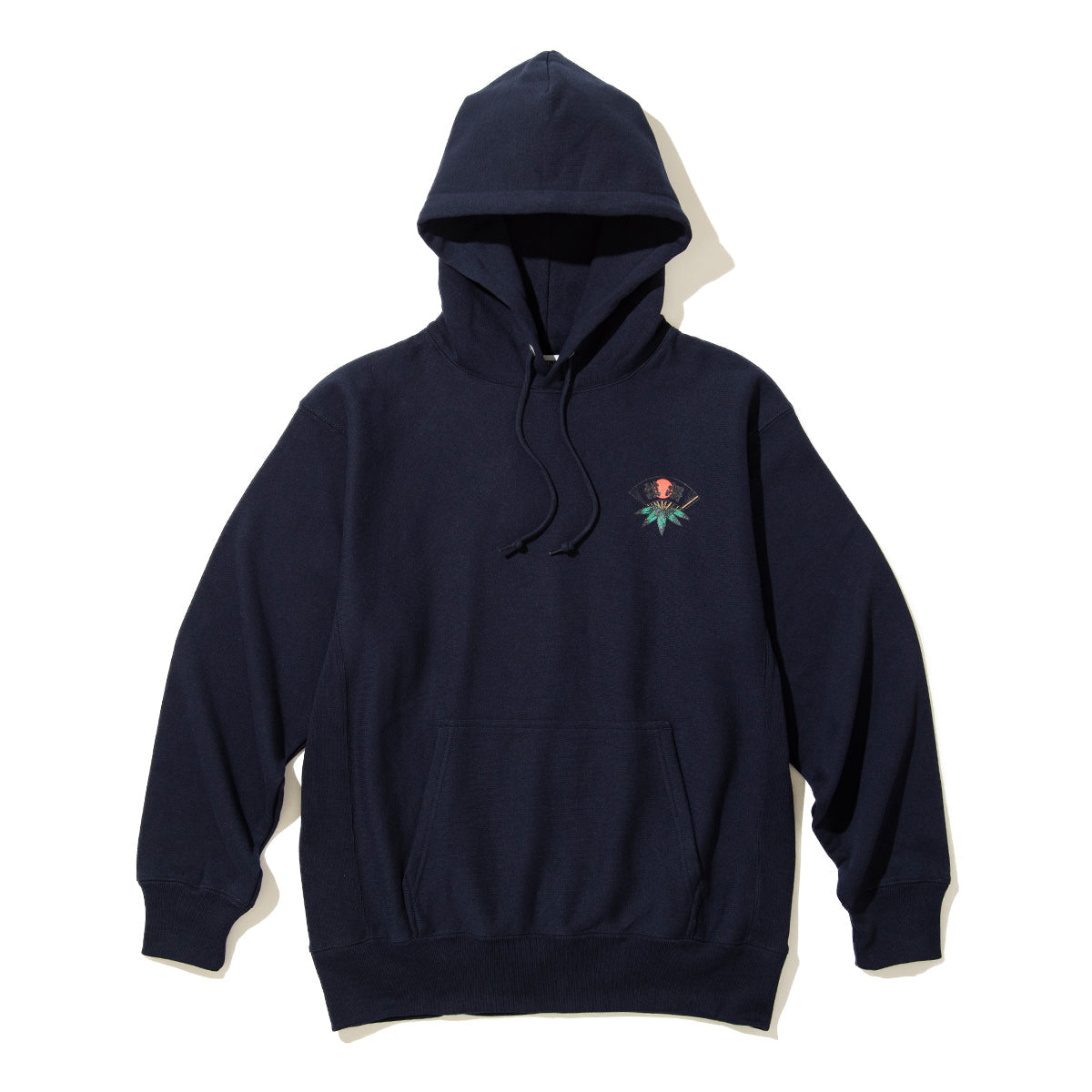 坩堝 KUMADE PULLOVER HOODIE (RUTSUBO×画工遊鷹） RUTSUBO クマデ プルオーバー フーディー R26FA-YUTAKA-PF1【メンズ フード付きパーカー グラフィック ヘビーウェイトスウェット 12oz 26FW】