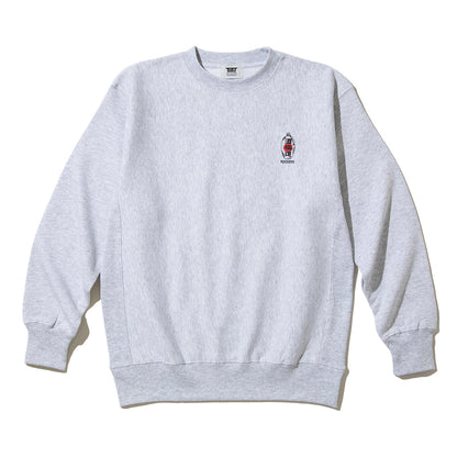 坩堝 酒極道 CREW SWEAT (RUTSUBO×画工遊鷹） RUTSUBO サケゴクドウ クルー スウェット R26FA-YUTAKA-PF2【メンズ トレーナー ヘビーウェイトスウェット 裏起毛 プリントデザイン 26FW】
