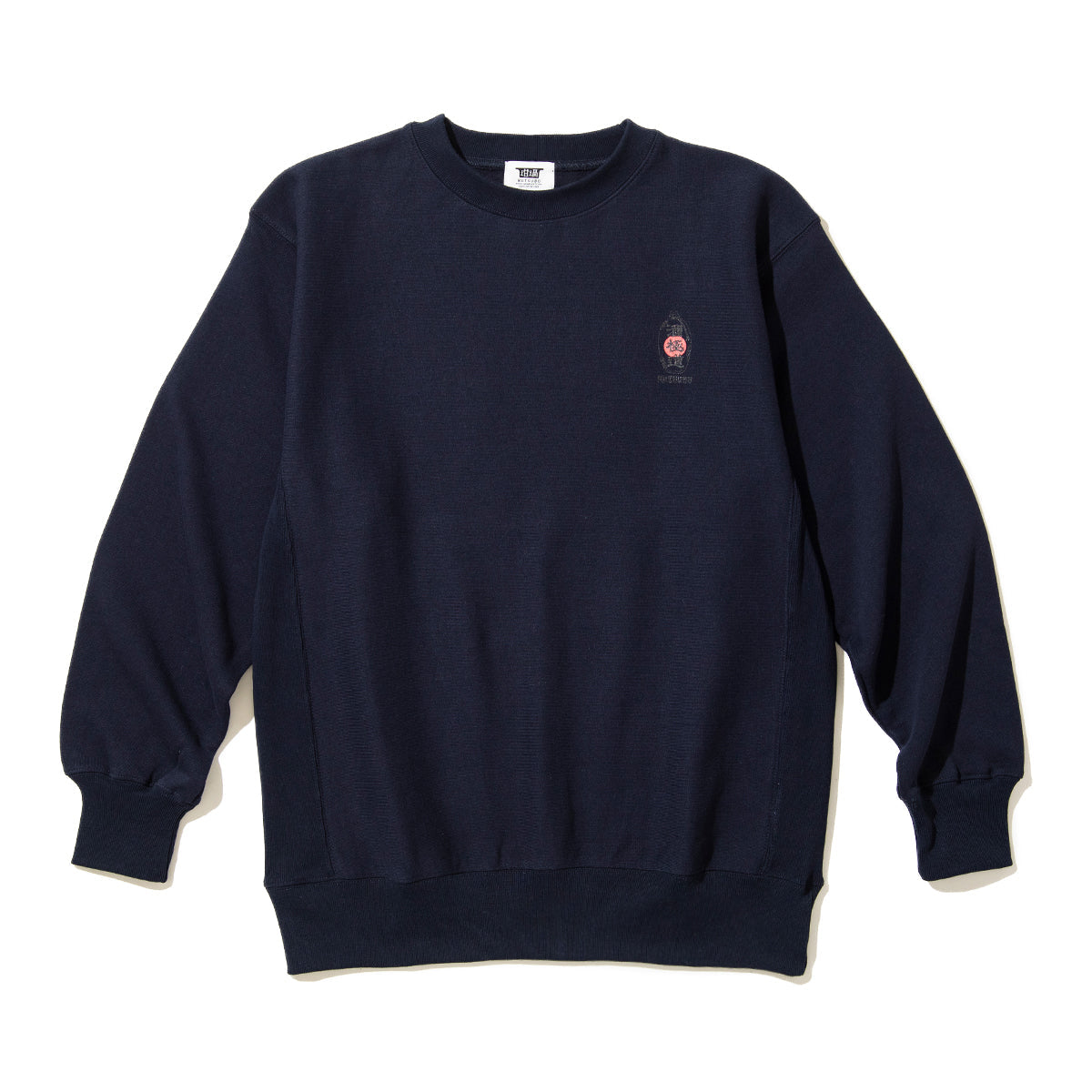 坩堝 酒極道 CREW SWEAT (RUTSUBO×画工遊鷹） RUTSUBO サケゴクドウ クルー スウェット R26FA-YUTAKA-PF2【メンズ トレーナー ヘビーウェイトスウェット 裏起毛 プリントデザイン 26FW】