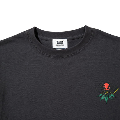 坩堝 熊手 LS/S T-SHIRTS ( 画工遊鷹 ) RUTSUBO 熊手 ロングスリーブ Tシャツ R26FA-YUTAKA-TS1【メンズ 長袖Tシャツ ロンT グラフィック 6.2oz ストリートカルチャー 26FW】