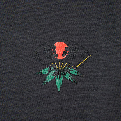 坩堝 熊手 LS/S T-SHIRTS ( 画工遊鷹 ) RUTSUBO 熊手 ロングスリーブ Tシャツ R26FA-YUTAKA-TS1【メンズ 長袖Tシャツ ロンT グラフィック 6.2oz ストリートカルチャー 26FW】