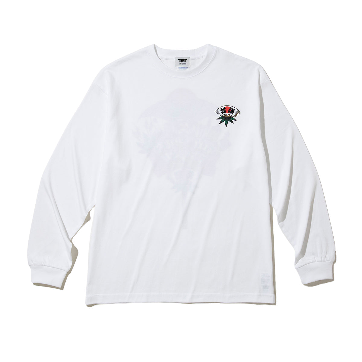 坩堝 熊手 LS/S T-SHIRTS ( 画工遊鷹 ) RUTSUBO 熊手 ロングスリーブ Tシャツ R26FA-YUTAKA-TS1【メンズ 長袖Tシャツ ロンT グラフィック 6.2oz ストリートカルチャー 26FW】