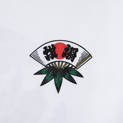 坩堝 熊手 LS/S T-SHIRTS ( 画工遊鷹 ) RUTSUBO 熊手 ロングスリーブ Tシャツ R26FA-YUTAKA-TS1【メンズ 長袖Tシャツ ロンT グラフィック 6.2oz ストリートカルチャー 26FW】