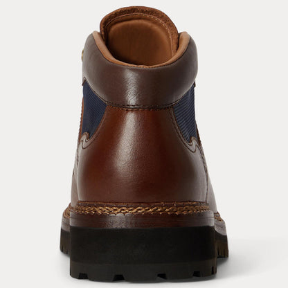 POLO RALPH LAUREN POLO ALP MID-BOOTS-MID CUT BOOT LTHR/BALLSTIC NYLON ポロ ラルフ ローレン ポロ アルプ ミッドブーツ ミッドカットブーツ レザー/バリスティックナイロン MAPOFTW0D720109250【メンズ レザー 耐久性 カジュアル デイリーユース 26FW】