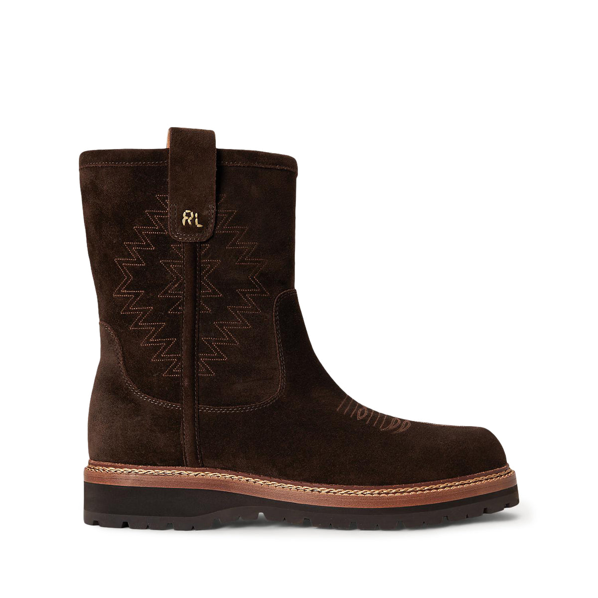 POLO RALPH LAUREN POLO ALP PUL-BOOTS-TALL BOOT SUEDE ポロ ラルフ ローレン ポロ アルプ プルブーツ トールブーツ スエード MAPOFTW0D720113200【メンズ スエード  カジュアル デイリーユース 冬仕様 26FW】
