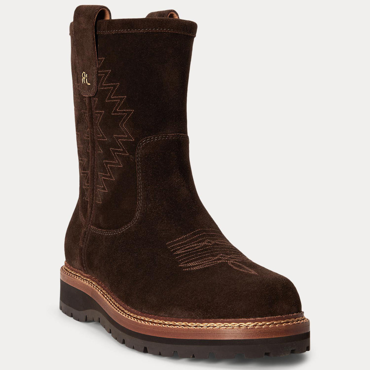 POLO RALPH LAUREN POLO ALP PUL-BOOTS-TALL BOOT SUEDE ポロ ラルフ ローレン ポロ アルプ プルブーツ トールブーツ スエード MAPOFTW0D720113200【メンズ スエード  カジュアル デイリーユース 冬仕様 26FW】