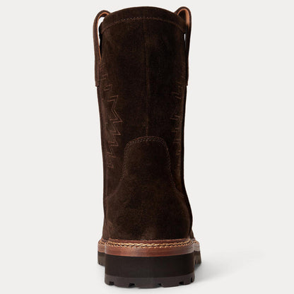 POLO RALPH LAUREN POLO ALP PUL-BOOTS-TALL BOOT SUEDE ポロ ラルフ ローレン ポロ アルプ プルブーツ トールブーツ スエード MAPOFTW0D720113200【メンズ スエード  カジュアル デイリーユース 冬仕様 26FW】