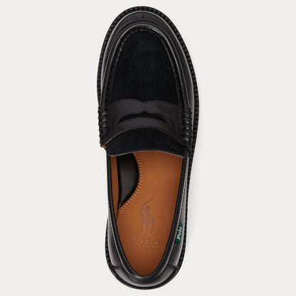 POLO RALPH LAUREN JETT PENNY-CASUAL SHOE-BUCK LEATHER/SUEDE ポロ ラルフ ローレン ジェット ペニー カジュアル シュー バックレザー／スエード MAPOFTW0Z220170001【メンズ レザー スエード ローファー カジュアル デイリーユース 26FW】