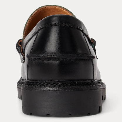 POLO RALPH LAUREN JETT PENNY-CASUAL SHOE-BUCK LEATHER/SUEDE ポロ ラルフ ローレン ジェット ペニー カジュアル シュー バックレザー／スエード MAPOFTW0Z220187001【メンズ レザー スエード ローファー カジュアル デイリーユース 26FW】