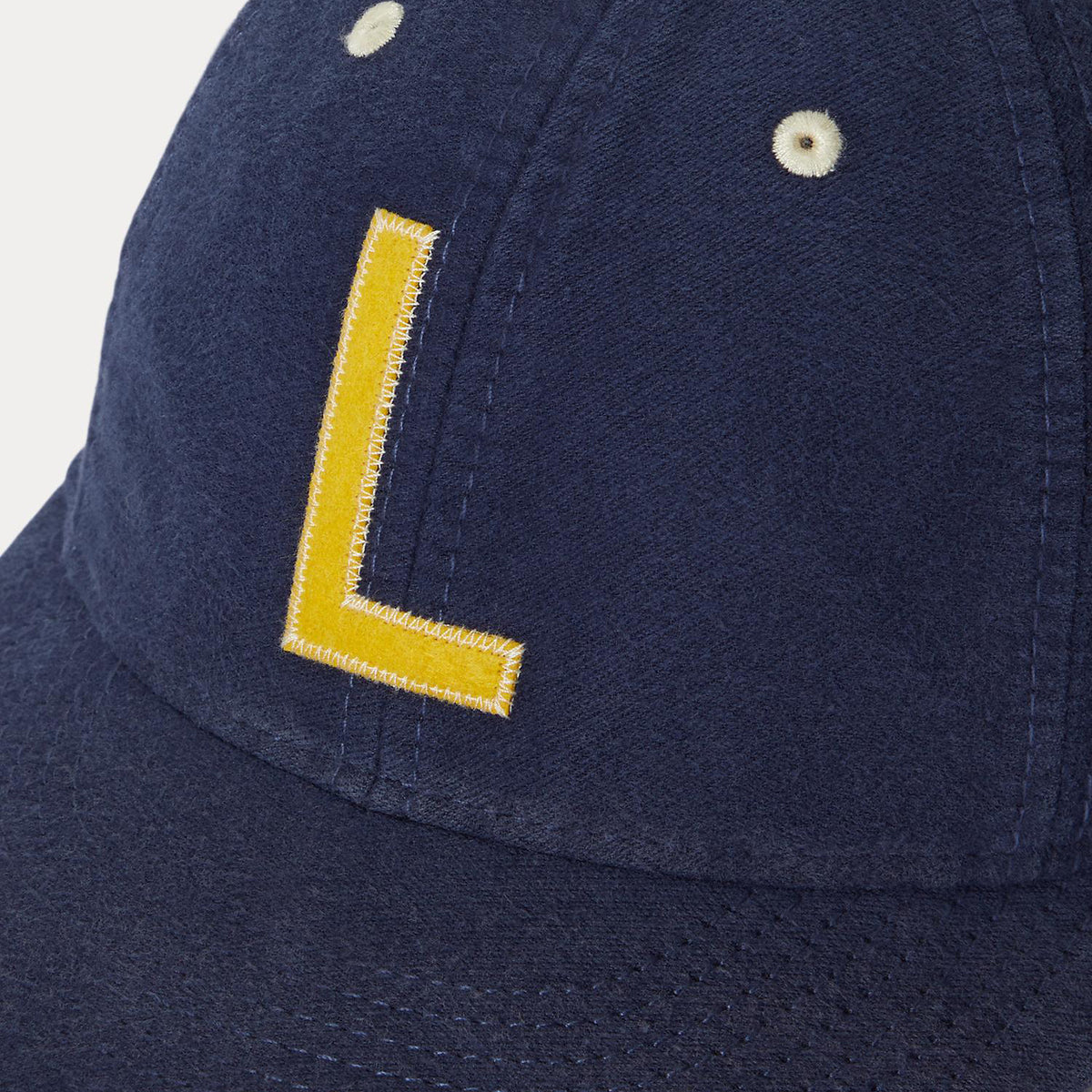 POLO RALPH LAUREN FELT-PATCH CHAMOIS BASEBALL CAP ポロ ラルフ ローレン フェルトパッチ シャモア ベースボールキャップ MAPOHGS0J422773410【メンズ 野球 スポーツ シンプル カジュアル デイリーユース 26FW】
