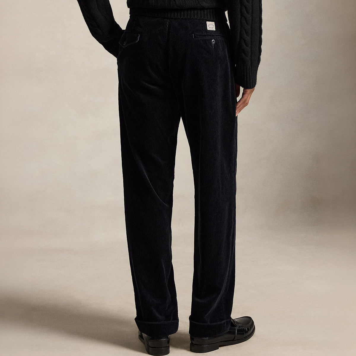 POLO RALPH LAUREN RALAXED FIT CORDUROY WHITMAN CHINO PLEATED PANTS ポロ ラルフ ローレン リラックスドフィット コーデュロイ ホイットマン チノ プリーテッドパンツ MNPOPNT14H20105001【メンズ コーデュロイ チノパン カジュアル デイリーユース 26FW】