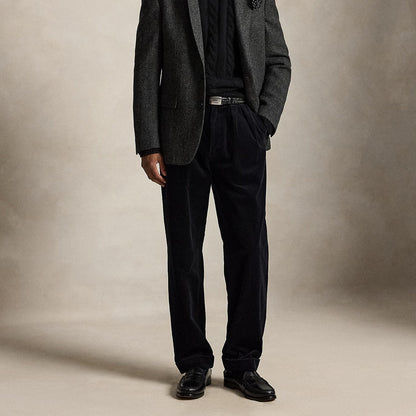 POLO RALPH LAUREN RALAXED FIT CORDUROY WHITMAN CHINO PLEATED PANTS ポロ ラルフ ローレン リラックスドフィット コーデュロイ ホイットマン チノ プリーテッドパンツ MNPOPNT14H20105001【メンズ コーデュロイ チノパン カジュアル デイリーユース 26FW】