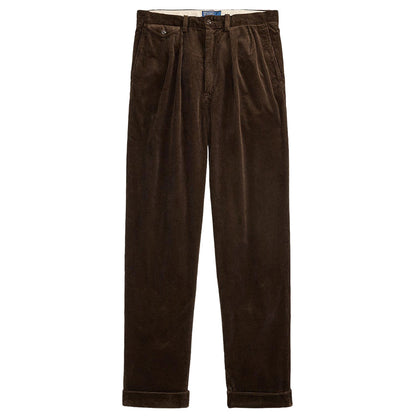 POLO RALPH LAUREN RALAXED FIT CORDUROY WHITMAN CHINO PLEATED PANTS ポロ ラルフ ローレン リラックスドフィット コーデュロイ ホイットマン チノ プリーテッドパンツ MNPOPNT14H20129201【メンズ コーデュロイ チノパン カジュアル デイリーユース 26FW】