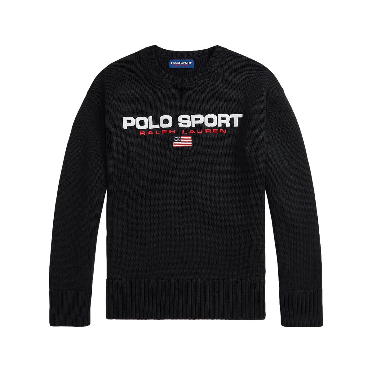 POLO RALPH LAUREN BIG FIT POLO SPORT COTTON SWEATER ポロ ラルフ ローレン ビッグフィット ポロ スポーツ コットン セーター MNPOSWE16822444001【メンズ 長袖 ニット オーバーサイズ カジュアル デイリーユース 26FW】