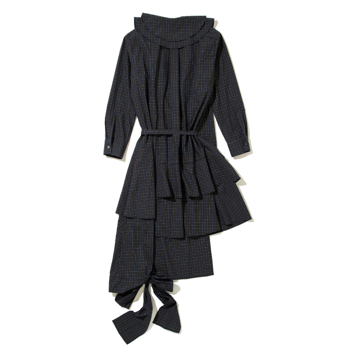 naokitomizuka Frill Long Dress ナオキトミヅカ フリルロングドレス GRNTO017【レディース ワンピース ドレス ロング丈 フリル 26FW】