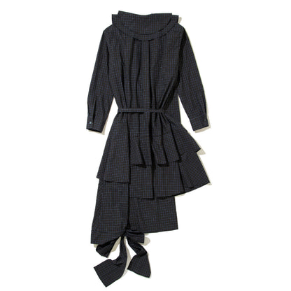 naokitomizuka Frill Long Dress ナオキトミヅカ フリルロングドレス GRNTO017【レディース ワンピース ドレス ロング丈 フリル 26FW】