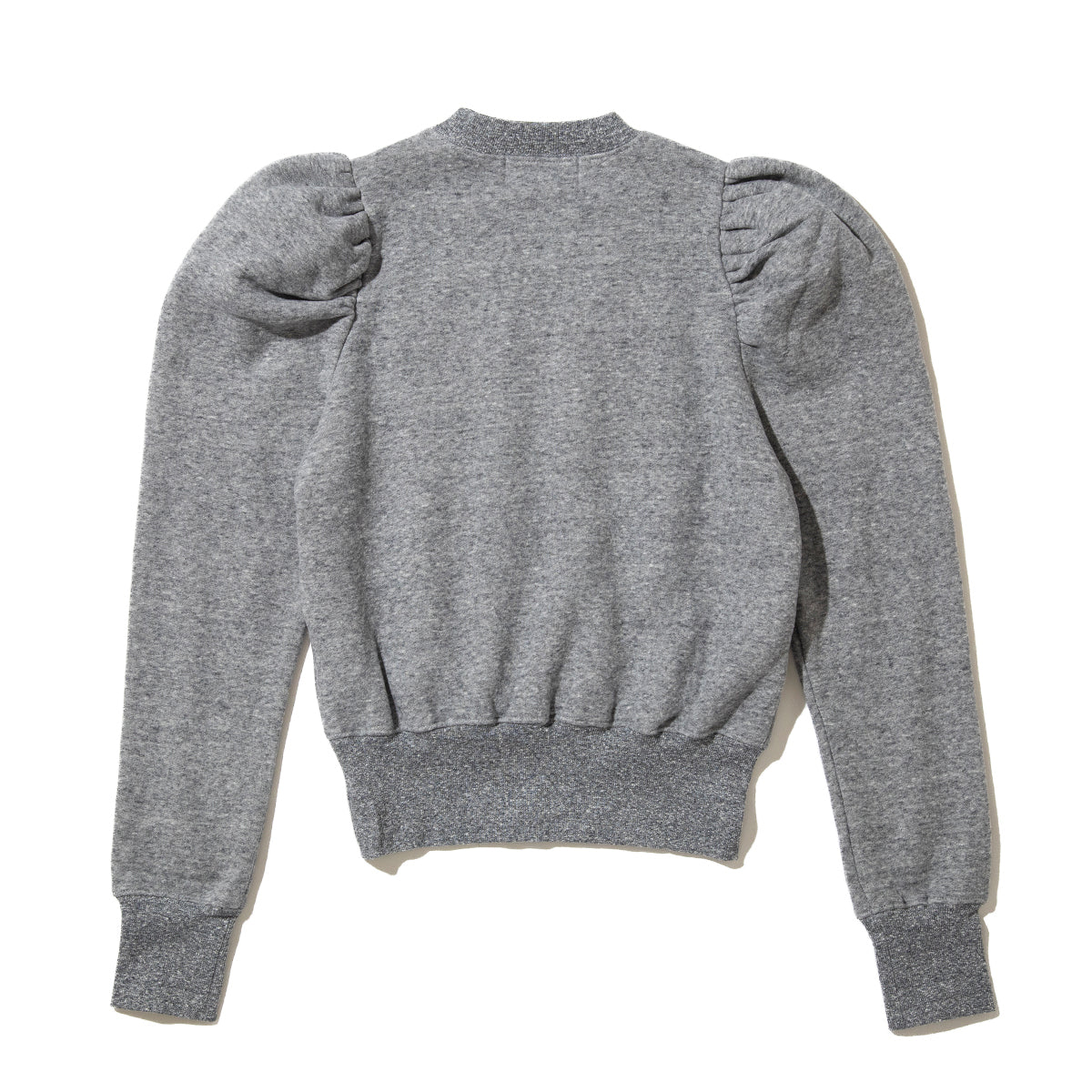 naokitomizuka Argyle Knit Docking Sweat ナオキトミヅカ アーガイルニットドッキングスウェット GRNTT031【レディース ニット スウェット トレーナー アーガイル柄 ドッキング 26FW】