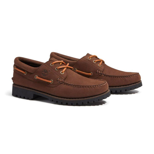 Timberland Authentics 3-Eye Lug Handsewn Boat Shoe ティンバーランド スリーアイラグ ハンドソーン ボート シューズ A2PDQ-W07【メンズ レザーシューズ モカシンシューズ 耐久性 ワイドフィット ワイドワイズ 26FW】