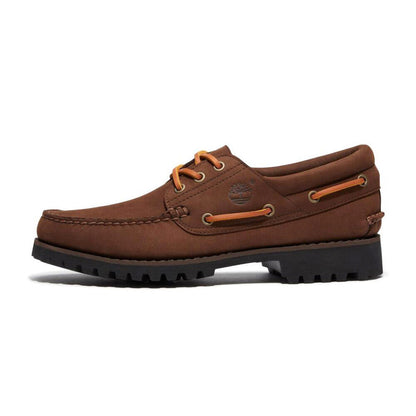 Timberland Authentics 3-Eye Lug Handsewn Boat Shoe ティンバーランド スリーアイラグ ハンドソーン ボート シューズ A2PDQ-W07【メンズ レザーシューズ モカシンシューズ 耐久性 ワイドフィット ワイドワイズ 26FW】