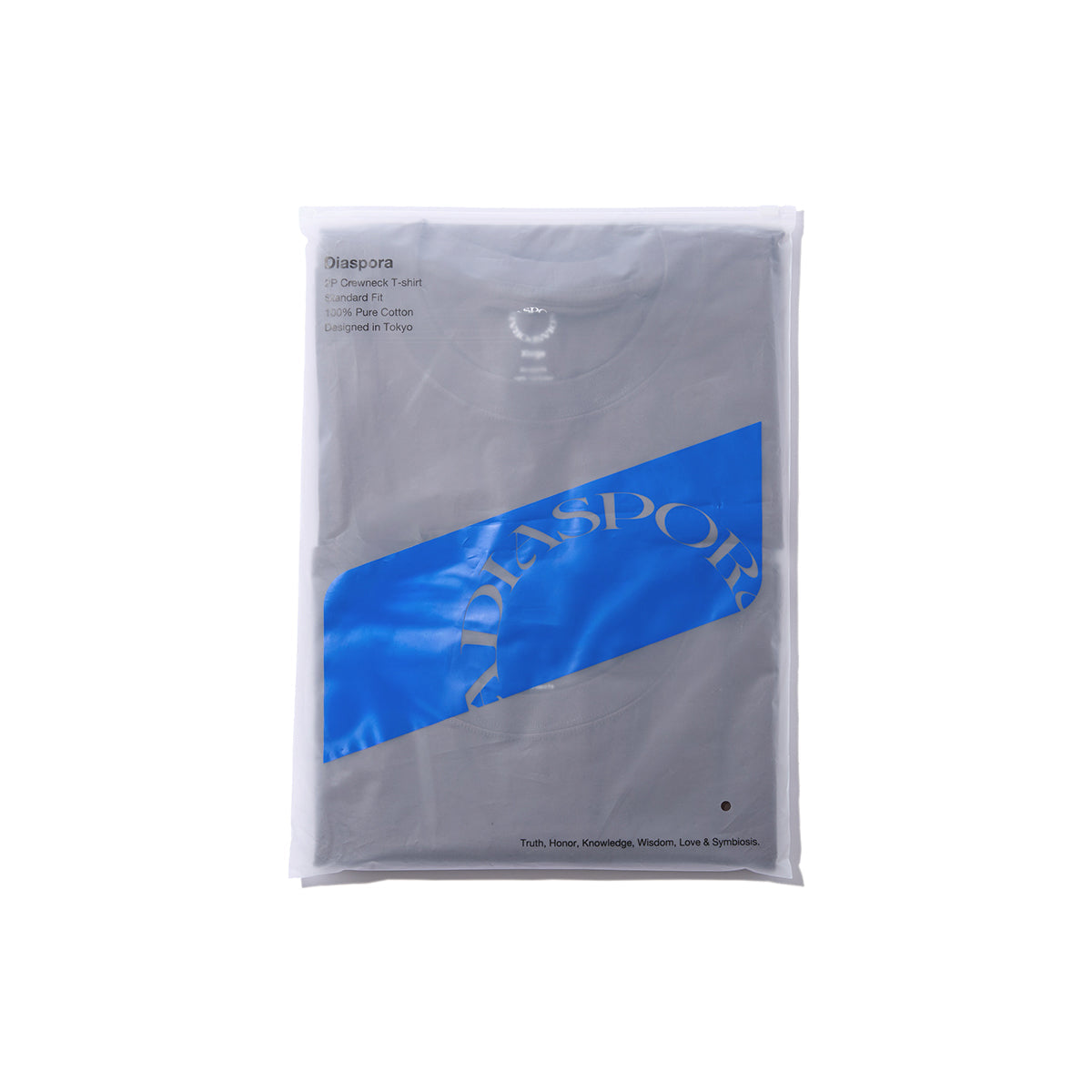 Diaspora skateboards 2P Pack Tee ディアスポラ スケートボード 2P パック ティー DSP-STD-01【メンズ 半袖Tシャツ 無地Tシャツ 5.9オンス レイヤード  26FW】