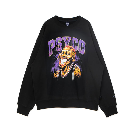APPLEBUM “PSYCO” Crew Sweat アップルバム サイコ クルー スウェット 2620404【メンズ トレーナー クルーネック ストリート 90年代 デイリーユース 26FW】