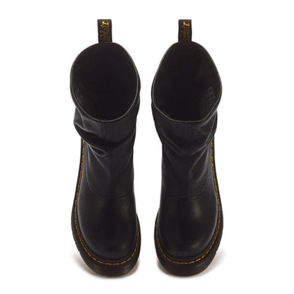 Dr. MARTENS KASEY LO Pull-On Boots ドクターマーチン KASEY LO プル オン ブーツ DM-43119001-BK【レディース プルオンブーツ ローブーツ レザーアッパー クッション性 26FW】