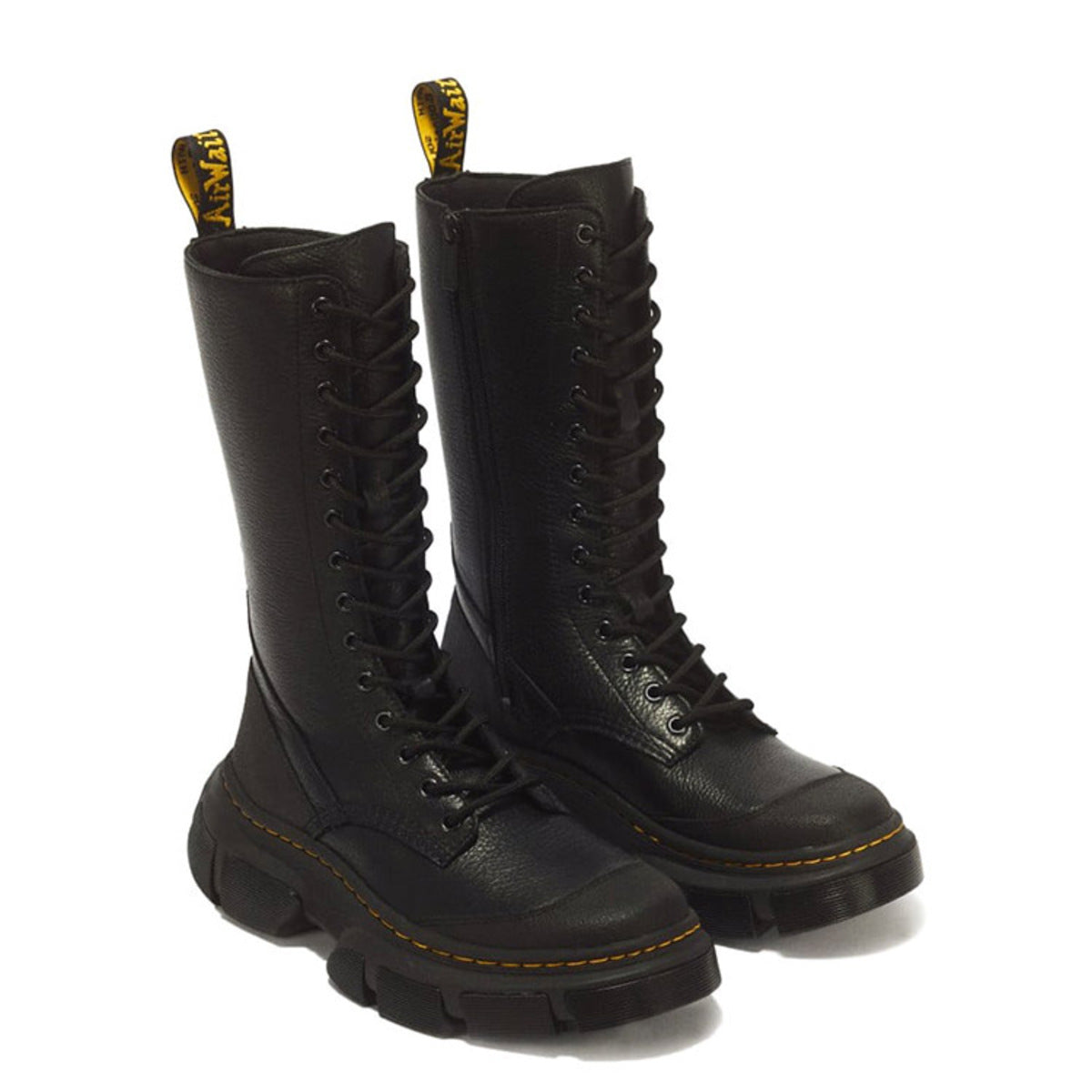 Dr. MARTENS DMXL 14i 14 Eye Boots ドクターマーチン DMXL 14 ホール ブーツ DM-43129001-BK【レディース ボリュームソール 厚底ブーツ プラットフォーム  レースアップ 26FW】