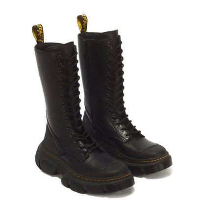Dr. MARTENS DMXL 14i 14 Eye Boots ドクターマーチン DMXL 14 ホール ブーツ DM-43129001-BK【レディース ボリュームソール 厚底ブーツ プラットフォーム  レースアップ 26FW】