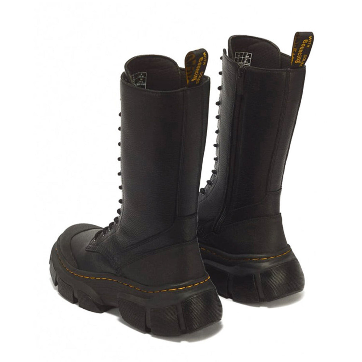 Dr. MARTENS DMXL 14i 14 Eye Boots ドクターマーチン DMXL 14 ホール ブーツ DM-43129001-BK【レディース ボリュームソール 厚底ブーツ プラットフォーム  レースアップ 26FW】