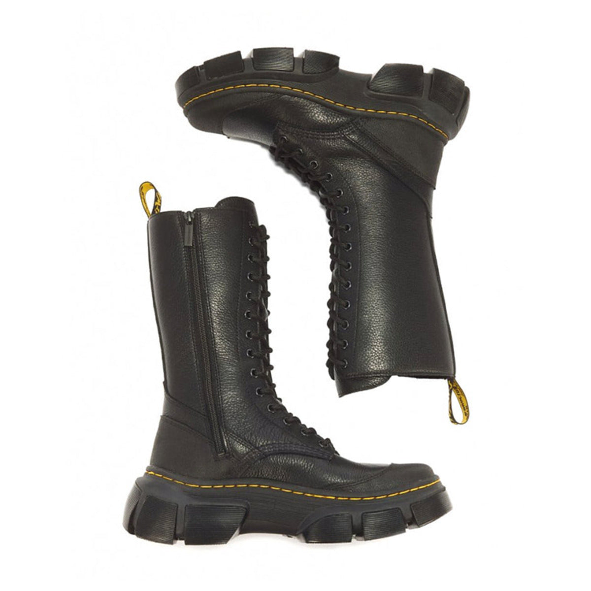 Dr. MARTENS DMXL 14i 14 Eye Boots ドクターマーチン DMXL 14 ホール ブーツ DM-43129001-BK【レディース ボリュームソール 厚底ブーツ プラットフォーム  レースアップ 26FW】